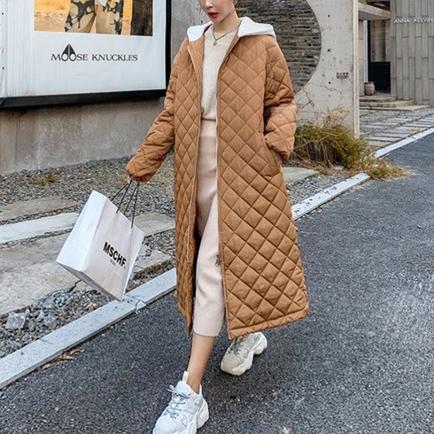 뜨끈뜨근 달머튼 여성 후드 롱패딩 신상특집