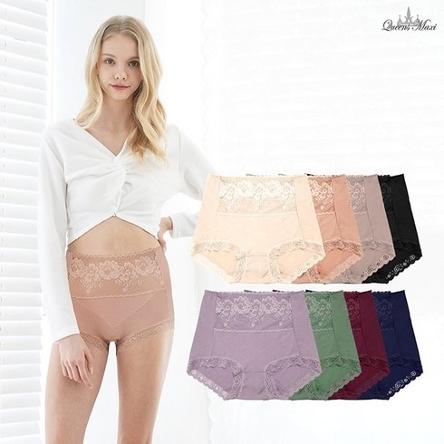 연말연시 필수 퀸즈맥시 모달 보정팬티 10종 패키지 신상특집