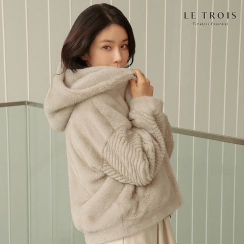 이번주 가장 좋은 혜택 faux 퍼 후드 재킷 혜택ON