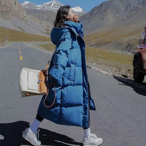 FW특집 달머튼 여성 후드 롱패딩 시크릿특가