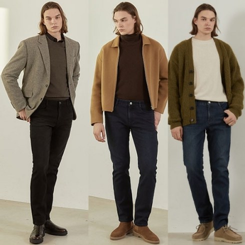 연말연시 필수 뱅뱅 남성 23FW 라이크라 본딩 데님팬츠 3종 할인 특집전