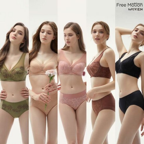 TV홈쇼핑 비비안 텐셀 패키지 브라팬티 7세트팬티5종 BEST&HOT아이템 선정