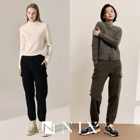 美친가격 여성 23FW 시그니처 웜 카고 팬츠 2종 시크릿특가