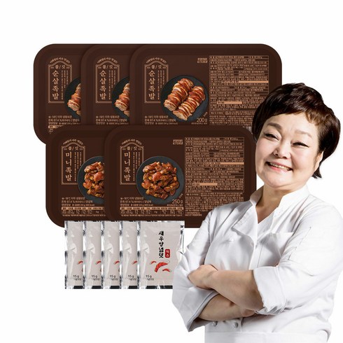 美친가격 이혜정의 쫄깃 순살족발5팩새우젓7팩매콤소스1병 덕후 모여라