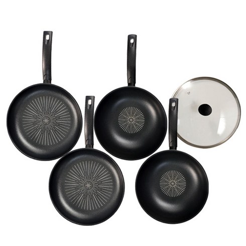 FW특집 인텐시브 블랙 프라이팬 5종 세트 신상특집