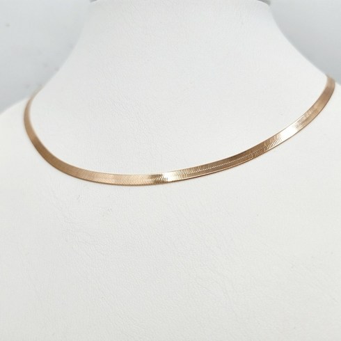 초초특가 한국자산금거래소 KAGE 18K 오메가 스네이크 목걸이 5.8g복돼지 역대급 혜택