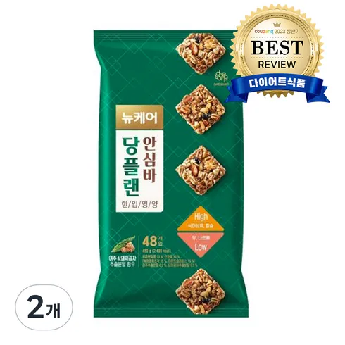 초초특가 뉴케어 당플랜 프로 호두맛 144팩  뉴케어 당플랜 안심바(36개입 BEST&HOT아이템 선정