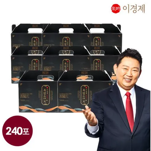 홈쇼핑완판 더 흑염소 진액 골드 8박스  시크릿특가