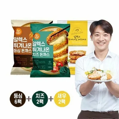 안사면 후회할 것 같은 알렉스 튀겨나온 돈까스 14팩 돈까스 소스 1병 덕후 모여라