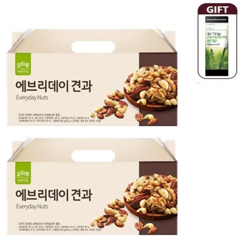장안의 화제 오하루 자연가득 에브리데이 견과 25봉4박스 시크릿특가