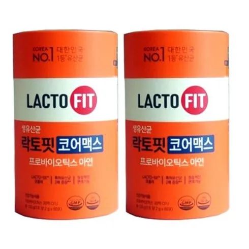 방송상품 종근당건강 락토핏코어맥스 60포3통 최저가!