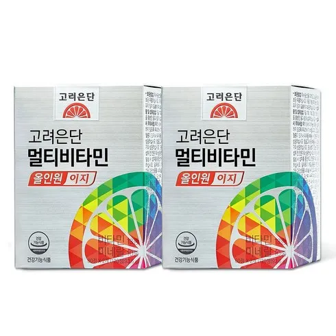 보고만 있기엔 아까운 유재석 TV CF속 동일상품 고려은단 멀티비타민 올인원 더블 20개월  역대급최저가