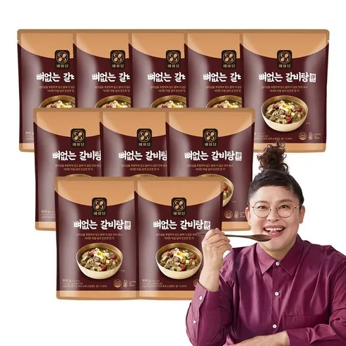 입소문 타기전 이영자의 뼈없는갈비탕 900g x 8팩 총7.2kg 역대급최저가