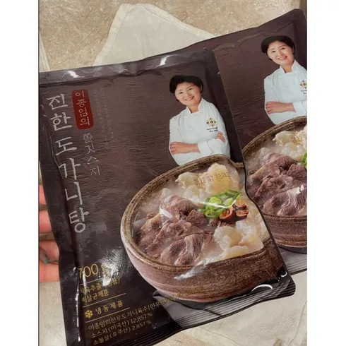 정말 보기만 하실껀가요? 이종임의 쫄깃스지 진한 도가니탕 700gX9팩 역대급최저가