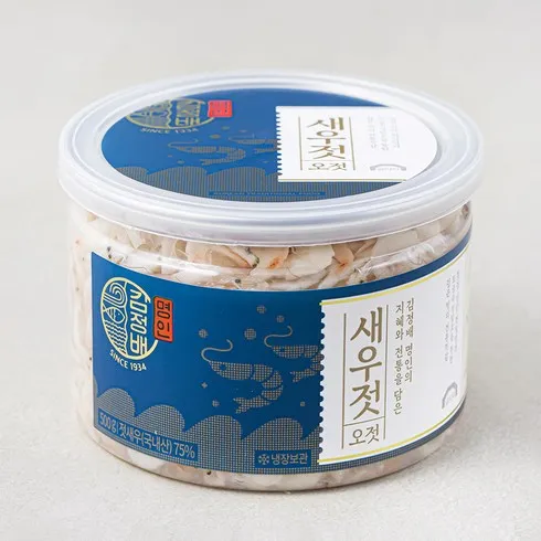 굴다리젓갈 김정배명인 새우젓 동백하젓