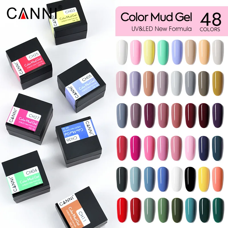조회수 급등 ​2024 요즘 sns에서 난리난 CANNI 진흙 젤 48 색 아름다운 세미 퍼머넌트 네일 젤 Venalisa 공급 새로운 포뮬라 UV LED 풀 커버리지 페인트 젤  리뷰 최다로 엄선된 최고의 제품을 소개합니다. 단 하루의 혜택