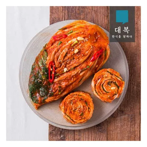 명절에 선물해보세요 대복포기김치 인기순위