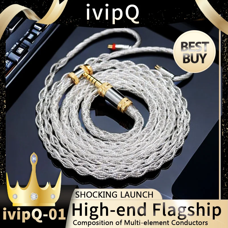 인기의 비결은? ​2024 요즘 sns에서 난리난 IvipQ-01 DIY 플래그십 이어폰 업그레이드 케이블  리뷰 최다로 엄선된 최고의 제품을 소개합니다. 오늘의 특가