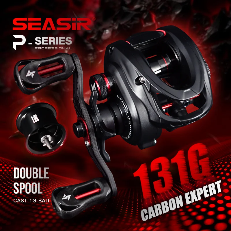 패키지 ​2024 요즘 sns에서 난리난 SEASIR MANSORY PRO 131G 초경량 탄소 섬유 더블 스풀  리뷰 최다로 엄선된 최고의 제품을 소개합니다. 정성 리뷰