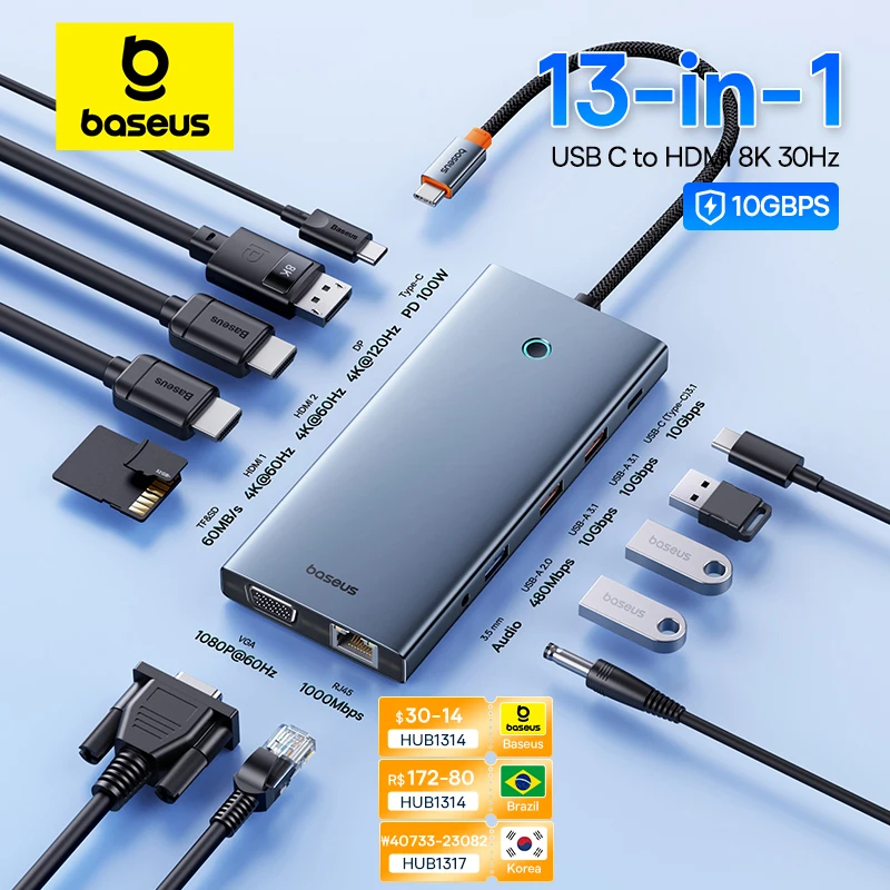 핫한 행사 ​2024&nbsp;요즘 sns에서 난리난 Baseus 맥북 PC용 USB C타입-HDMI 호환 허브 어댑터&nbsp; 리뷰 최다로 엄선된 최고의 제품을 소개합니다. 특별혜택
