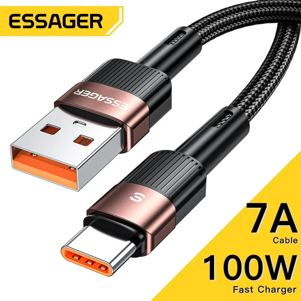 꾸준히 잘 팔리는 이유? ​2024&nbsp;요즘 sns에서 난리난 Essager 7A USB 유형 C 케이블 Realme 화웨이 P30 Pro 66W 빠른 충전 와이어 USB-C 충전기 데이터 코드 삼성 Oneplus Poco F3&nbsp; 리뷰 최다로 엄선된 최고의 제품을 소개합니다. 내돈내산