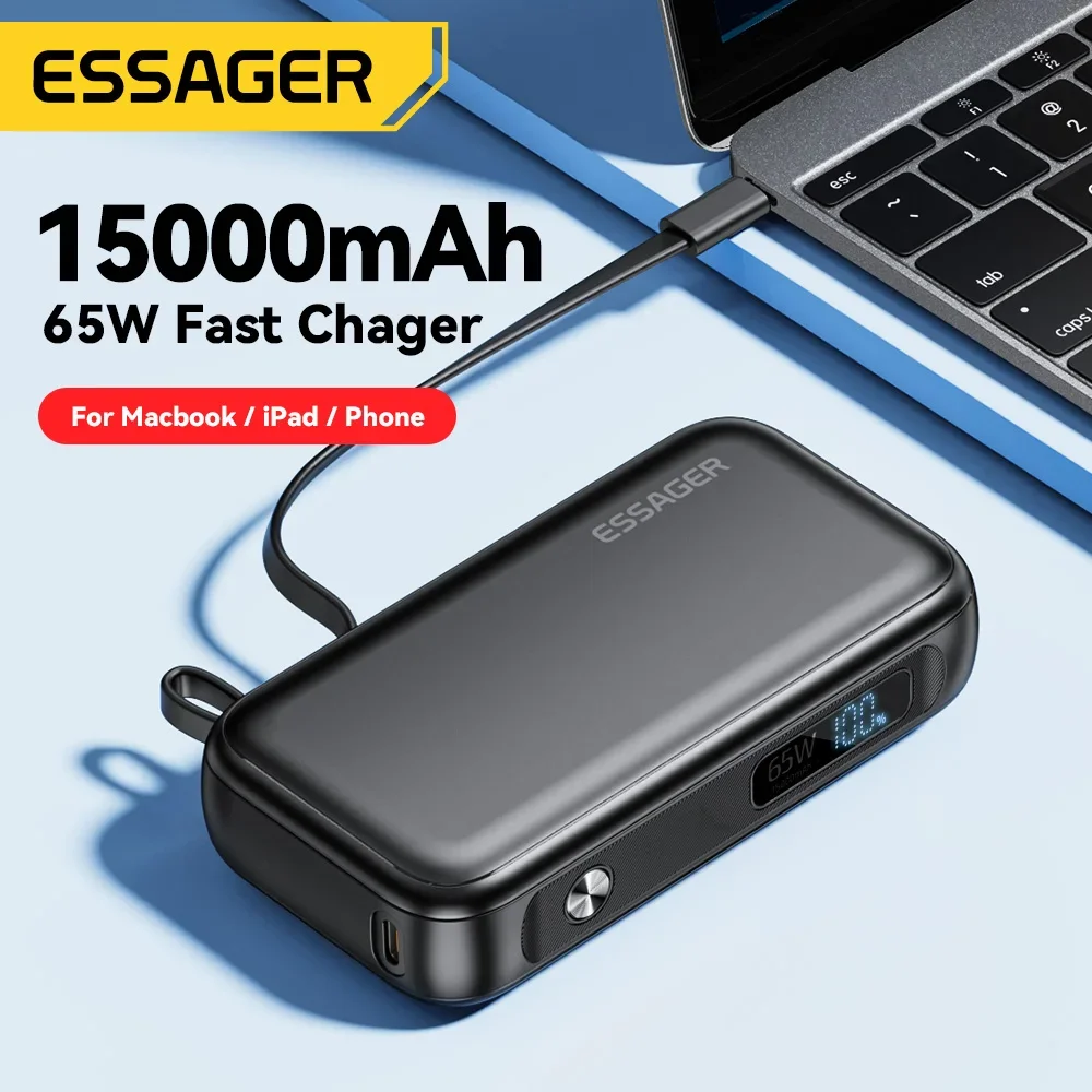 장인의 솜씨 ​2024&nbsp;요즘 sns에서 난리난 Essager 휴대용 15000mAh USB C 케이블 포함&nbsp; 리뷰 최다로 엄선된 최고의 제품을 소개합니다. 혜택ON