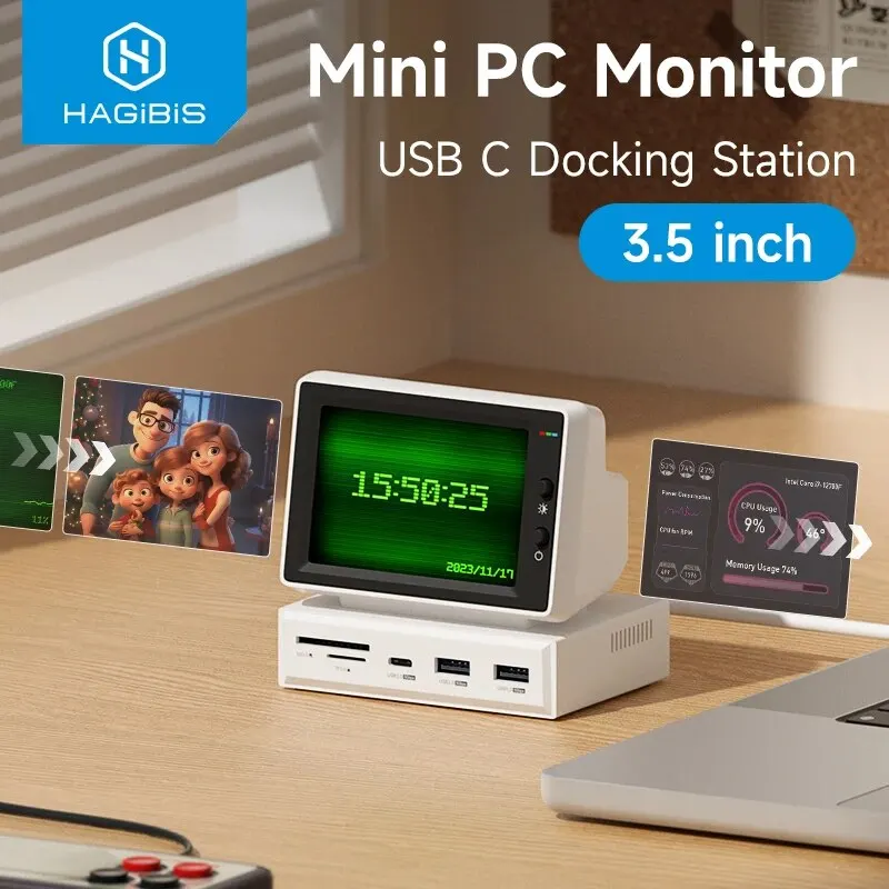 꾸준히 잘 팔리는 이유? ​2024&nbsp;요즘 sns에서 난리난 Hagibis IPS 미니 스크린 AIDA64 미니 PC CPU RAM HDD 데이터 모니터 디스플레이 서브 스크린&nbsp; 리뷰 최다로 엄선된 최고의 제품을 소개합니다. 인기있는 이유는?