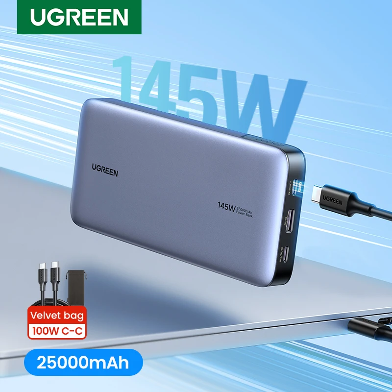 히든템 ​2024&nbsp;요즘 sns에서 난리난 UGREEN 140W 전원 은행 휴대용 25000mAh PD 빠른 충전 PowerBank 노트북 노트북 Xiaomi 13 빠른 충전 외부 배터리&nbsp; 리뷰 최다로 엄선된 최고의 제품을 소개합니다. 월간인기