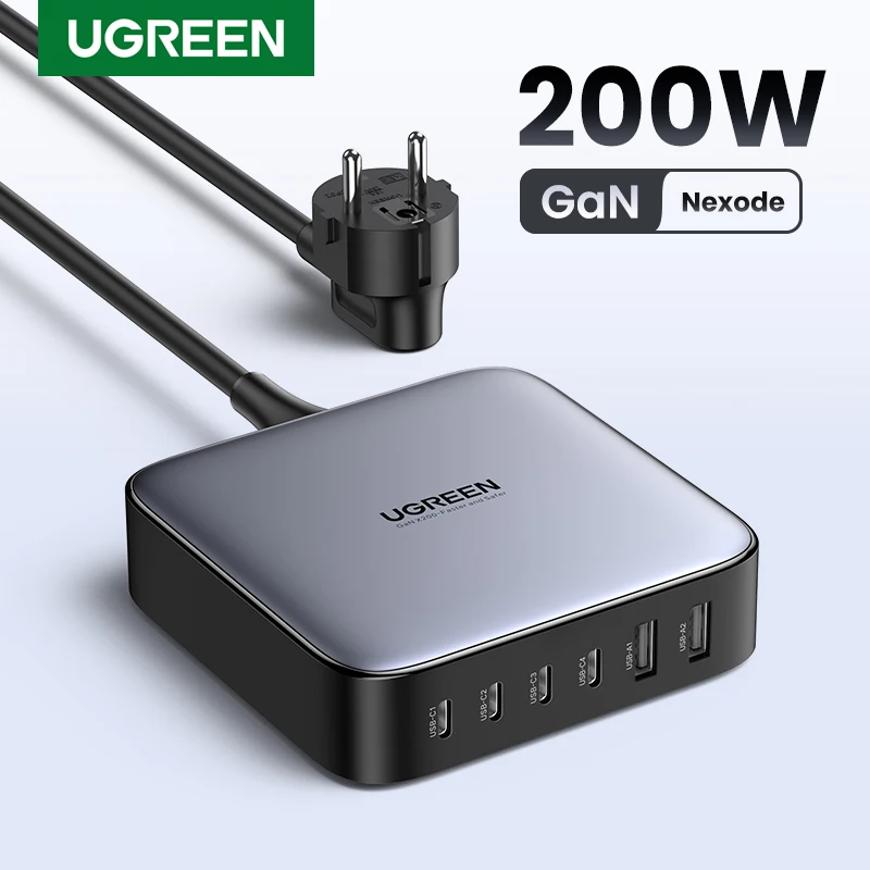 실시간 인기 ​2024&nbsp;요즘 sns에서 난리난 UGREEN 200W Gan 충전기 데스크탑 노트북 급속 충전기 6-in-1 어댑터 iPhone 15 14 Pro Max Xiaomi 삼성 태블릿 휴대폰 충전기&nbsp; 리뷰 최다로 엄선된 최고의 제품을 소개합니다. 깜짝 기획전