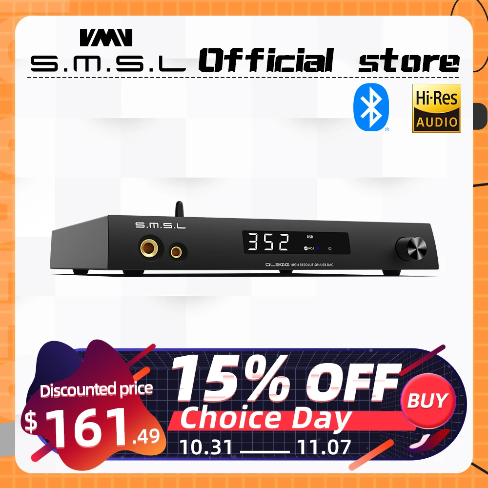 핫한 행사 ​2024&nbsp;요즘 sns에서 난리난 SMSL DL200 앰프 오디오dac 블루투스 hifi 디코딩 및 헤드폰 앰프 디지털 변환기 아날로그 to 디지털 MQA-CD ES9039Q2M 트루 밸런스드 블루투스 APTX HD OPA1612 DSD512&nbsp; 리뷰 최다로 엄선된 최고의 제품을 소개합니다. 상품 총출동