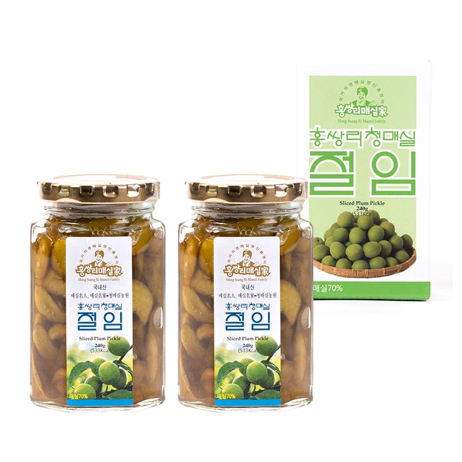 바로 확인가능한 꼭 갖고싶은 ​[홍쌍리]청매실 장아찌세트 제가 소개해 드립니다