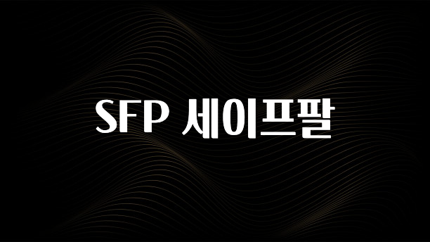간단정보 SFP 세이프팔 실사용 후기