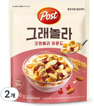 인플루언서가 공개한 그래놀라 아쉬움이 없습니다