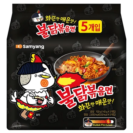 꾸준한 인기 불닭볶음면 기억하세요