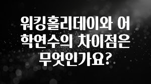 꼭 보고싶은 워킹홀리데이와 어학연수의 차이점은 무엇인가요? 실시간 리뷰입니다