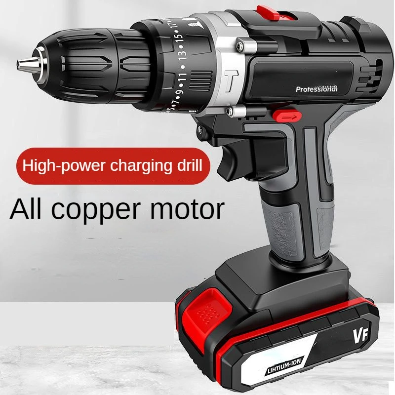 감사를 담은 16.8V 무선 임팩트 드릴 650W 고출력 전기 드릴 리튬 배터리 이중 속도 150 토크 전기 스크루 드라이버 전동 공구 지금 소개할게요