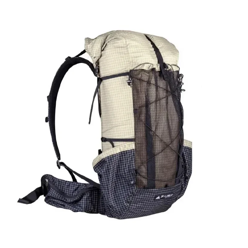 사랑을 담은 3F UL GEAR Qi Dian Pro 하이킹 배낭 초경량 캠핑 팩 여행 배낭 트레킹 배낭 46+10L 요약정리