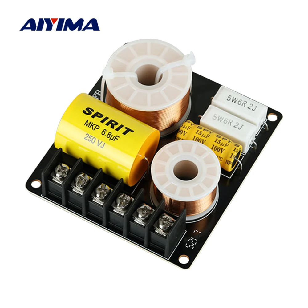 감히 말씀드립니다 AIYIMA 100W 크로스오버 2 웨이 트위터베이스 오디오 사운드 앰프 스피커 주파수 분배기 필터 홈 시어터 2 웨이 크로스오버 30초면 확인 가능합니다
