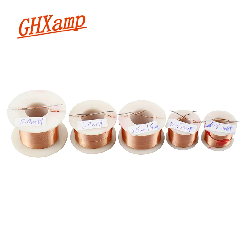 이것만 보고가기 GHXAMP 1PCS 0.5mm 라우드 스피커 크로스 오버 인덕터 4N 무산소 구리 코일 중공 원형 해골 0.3mH 0.5mH 1.0mH 2.0mH 한 번에 알려드립니다