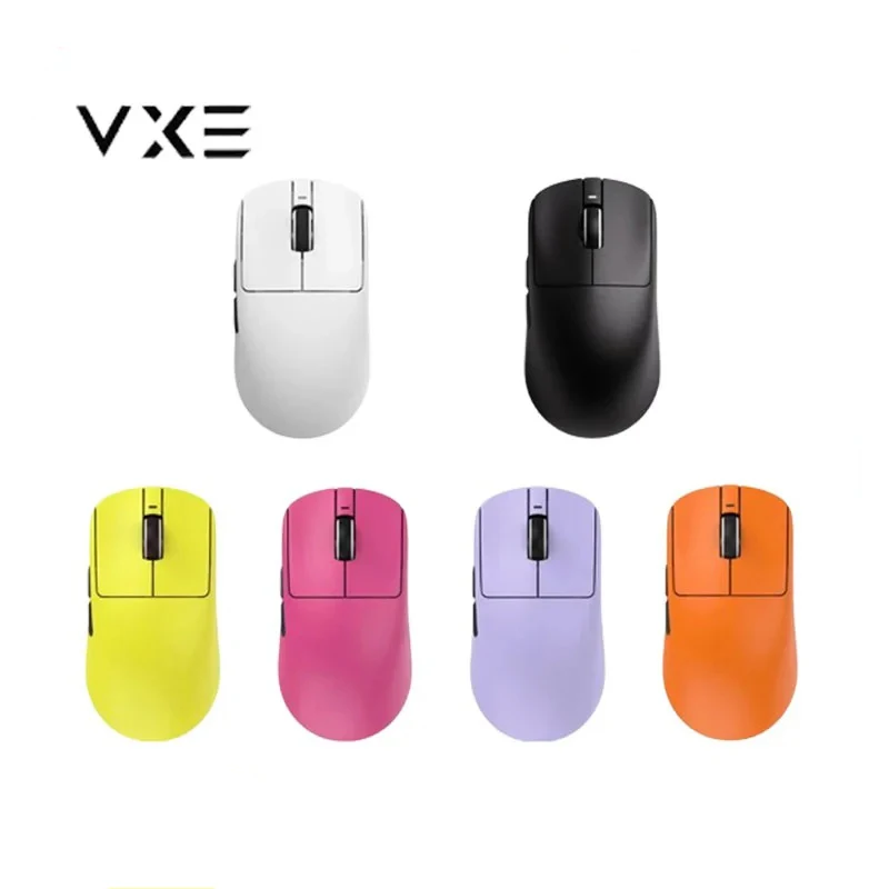 꾸준한 인기 VGN VXE Dragonfly R1 무선 마우스 PAW3395 센서 북유럽 52840 2KHz FPS 게임 마우스 지능형 속도 저 지연 게임 사무실 요약정리