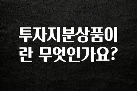 리뷰 좋은 투자지분상품이란 무엇인가요? 알려드립니다