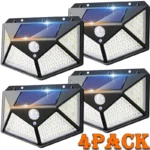 진심을 담은 100 LED 태양광 벽 조명 관심이 뜨겁습니다
