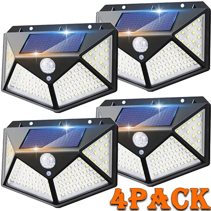 진심을 담은 100 LED 태양광 벽 조명 관심이 뜨겁습니다