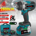 재구매율 1위 2800N.M 브러시리스 전기 임팩트 렌치 2800W 1/2 인치 무선 토크 렌치 스크루 드라이버 전동 공구 21V 18V 배터리 꼭 확인해보세요
