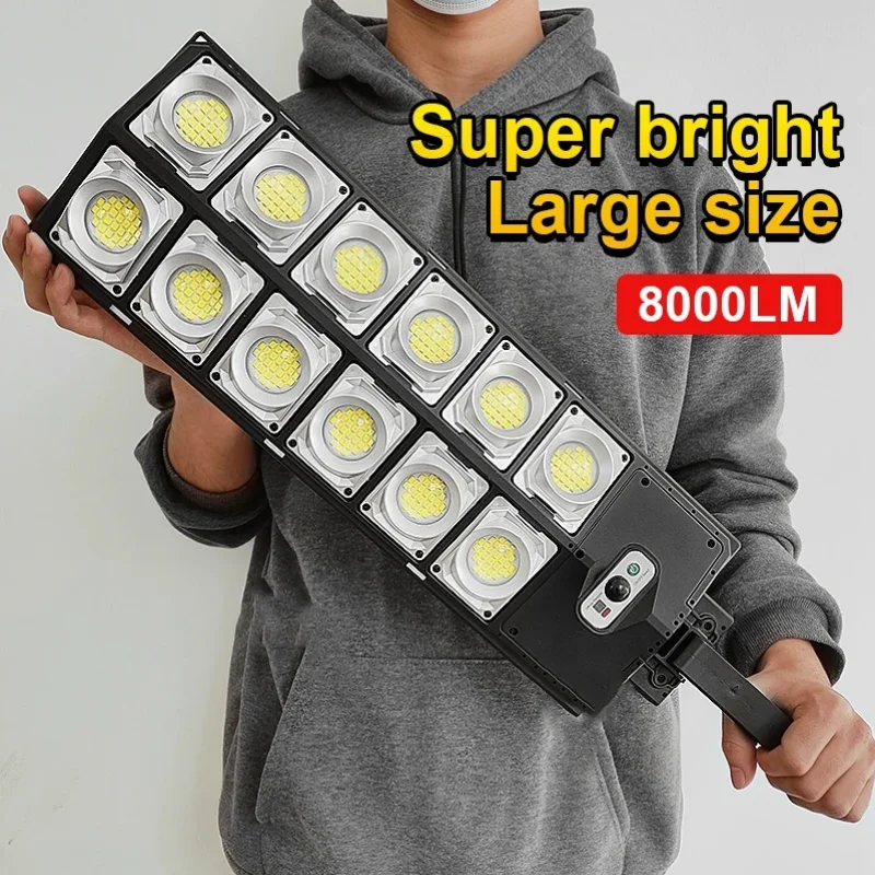 꾸준한인기 250W 태양광 조명 야외 방수 8000LM LED 홍수 조명 모션 센서 원격 3 모드 가로등 마당 정원 경로 1분이면 확인가능 합니다