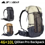 금주의 인기 3F UL GEAR QIDIAN Pro 46 + 10L 배낭 야외 초경량 방수 캠핑 하이킹 배낭 스포츠 가방 방수 배낭 잠깐 확인해보세요