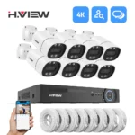 이거 아직도 몰라? H.View 감시카메라 실외용 고화질 8Ch 5Mp 8Mp 4K cctv카메라 감시카메라 ip카메라 cctv키트 비디오 감시카메라 무선 cctv 카메라 ip카메라 감시카메라 1분이면 확인가능 합니다