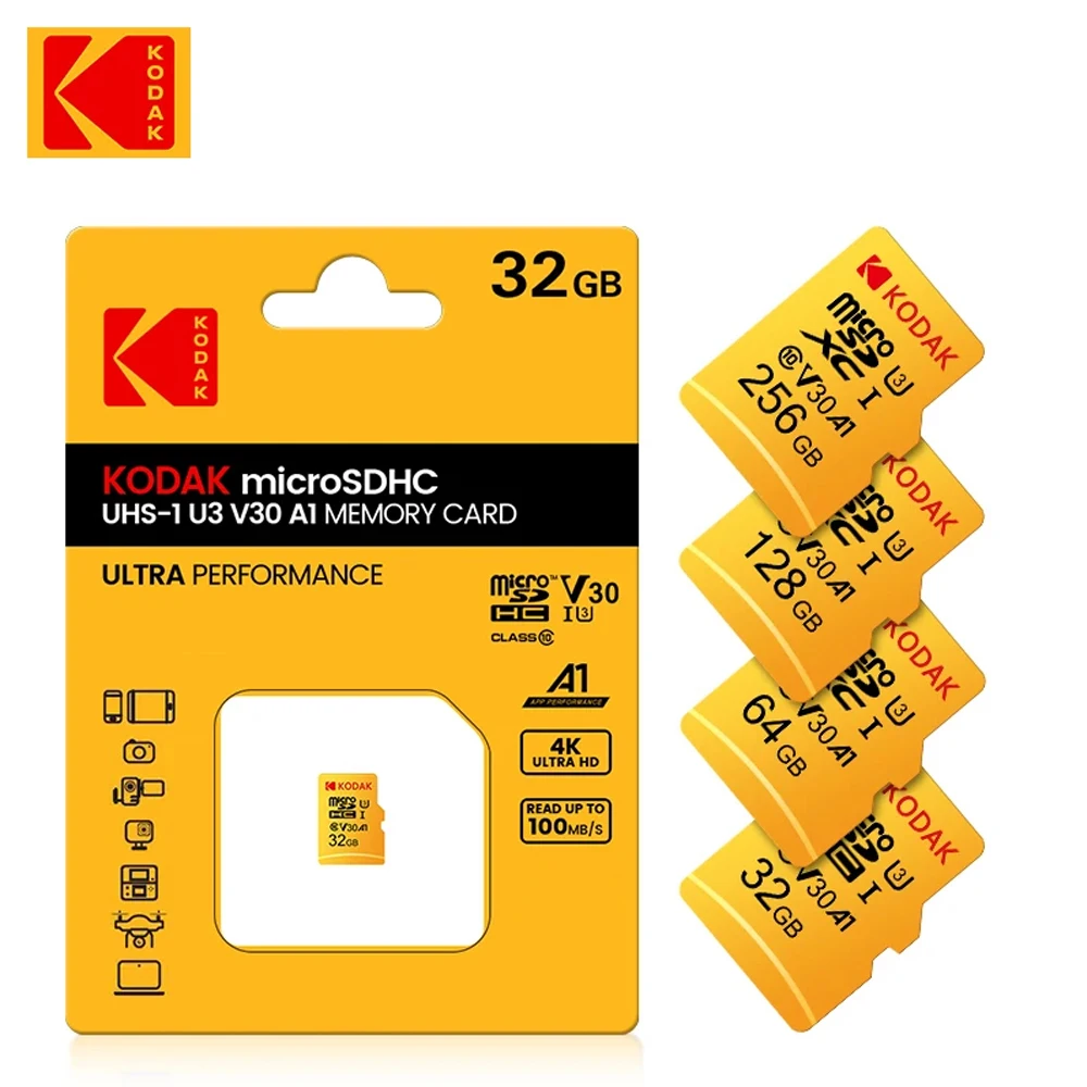 새롭게 변신한 KODAK 마이크로 SD 카드 구동 녹음기 메모리 카드 꼭 알아두세요