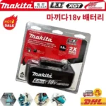 연속인기 Makita 18V 배터리 BL1860B BL1850B BL1840 BL1860 BL1815 Makita 충전기에 사용되는 기존 Makita 리튬 배터리 5AH6AH 실간 리뷰