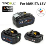 인기 좋아 Makita 18V 배터리 전동 공구 용 TPCELL BMS TPCELL 18V가있는 18 V 스크루 드라이버 용 리튬 이온 교체 LXT BL1850 BL1840 추천한 이유입니다